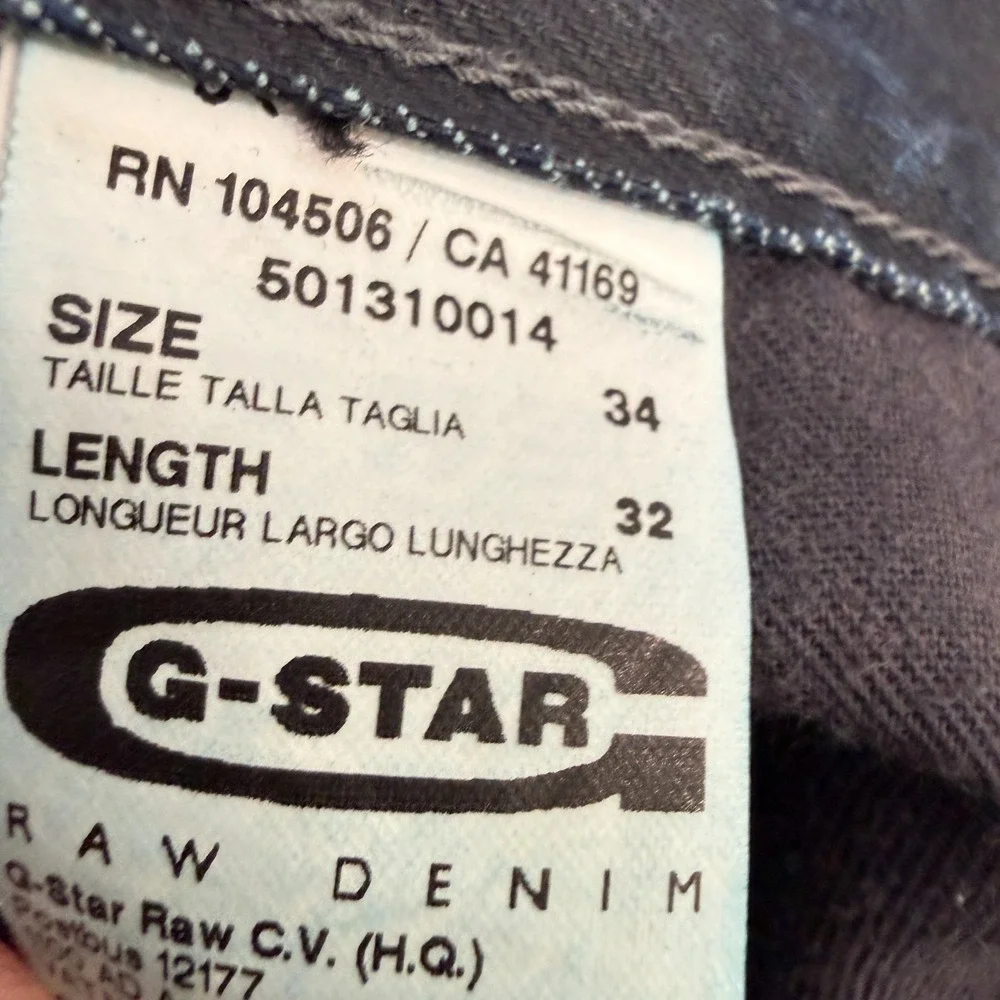 G-Star fits 33x30
